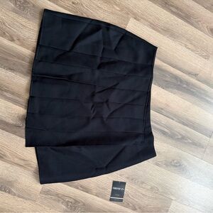 Forever 21 Black Pleated Skort